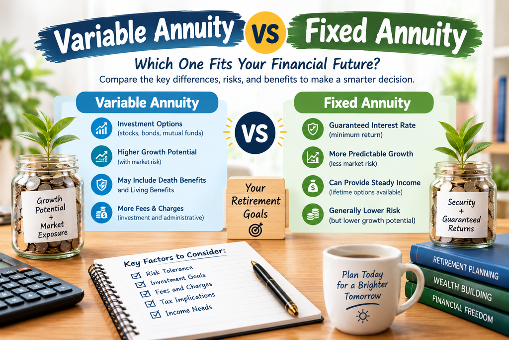 Variable Annuity vs Fixed Annuity