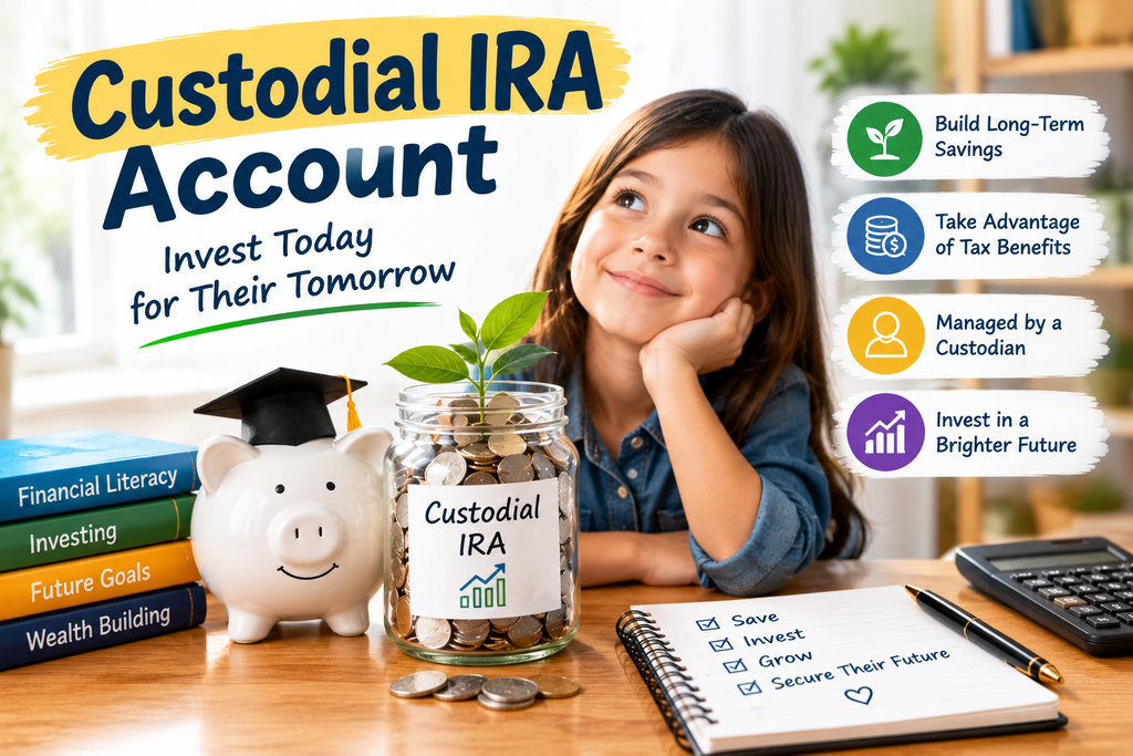 Custodial IRA account for a child’s long-term savings and investing