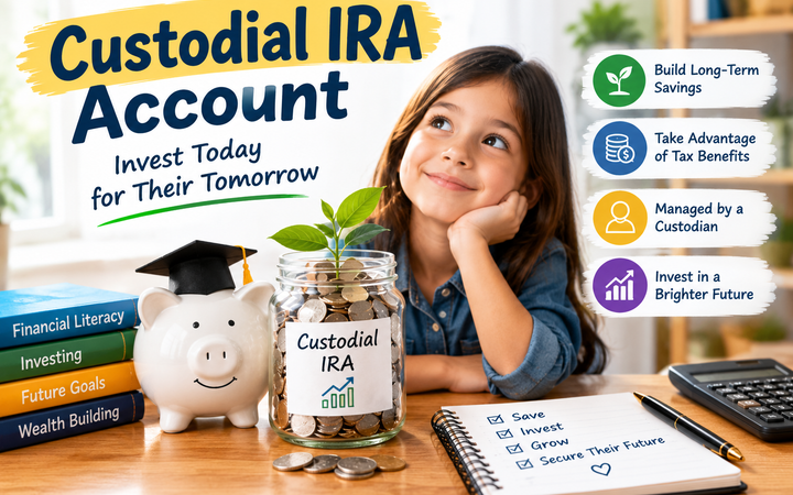 Custodial IRA account for a child’s long-term savings and investing