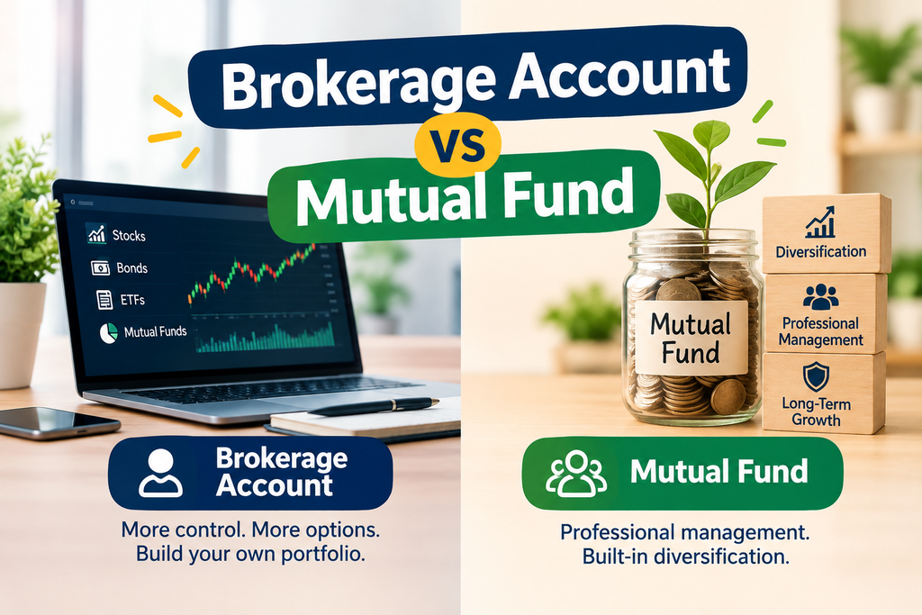 Brokerage Account vs Mutual Fund