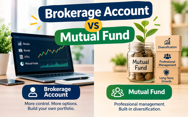 Brokerage Account vs Mutual Fund