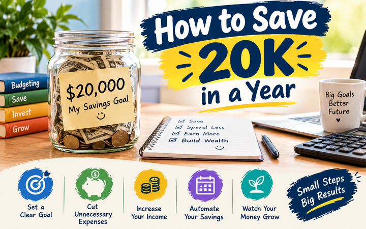 How to Save 20K in a Year