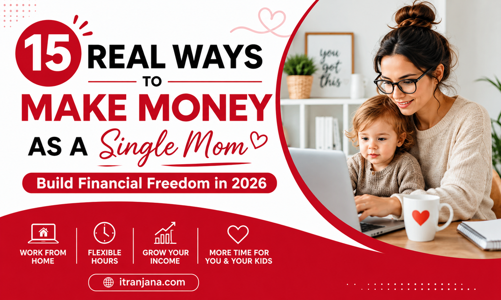 15 real ways to make money as a single mom and build financial freedom in 2026