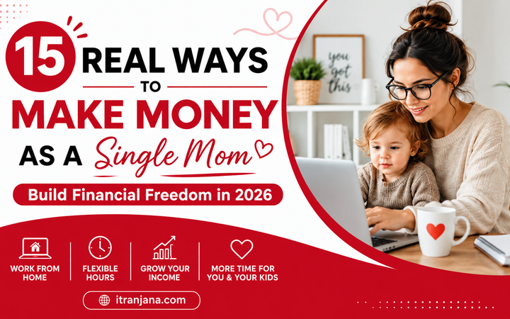 15 real ways to make money as a single mom and build financial freedom in 2026